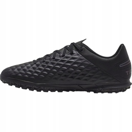 Chaussures de football Nike Tiempo Legend 8 Club Tf M AT6109-010 noir noir 1