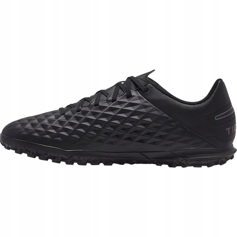 Chaussures de football Nike Tiempo Legend 8 Club Tf M AT6109-010 le noir le noir 1