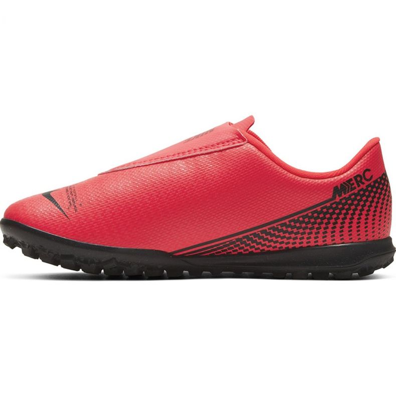 Chaussures de football Nike Mercurial Vapor 13 Club Tf PS (V) Jr AT8178-606 rouge rouge 2 Chaussures de football Nike Mercurial Vapor 13 Club Tf PS (V) Jr AT8178-606 rouge rouge 2