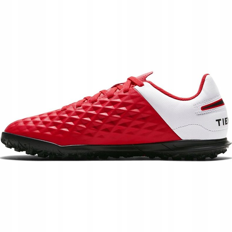 Nike Tiempo Legend 8 Club Tf Jr AT5883-606 chaussures de football rouge rouge 2