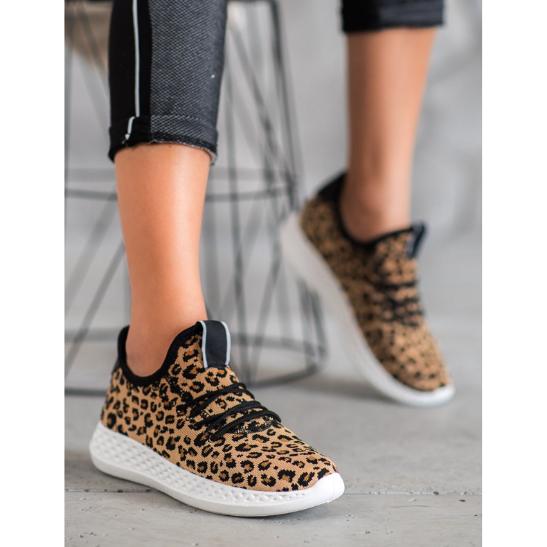 SHELOVET Chaussures de sport avec maille multicolore 1