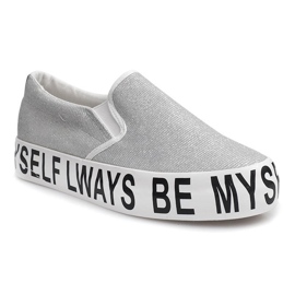 Slip On Glitter E22 gris 1