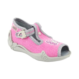 Chaussures enfant Befado 213P111 rose gris 1