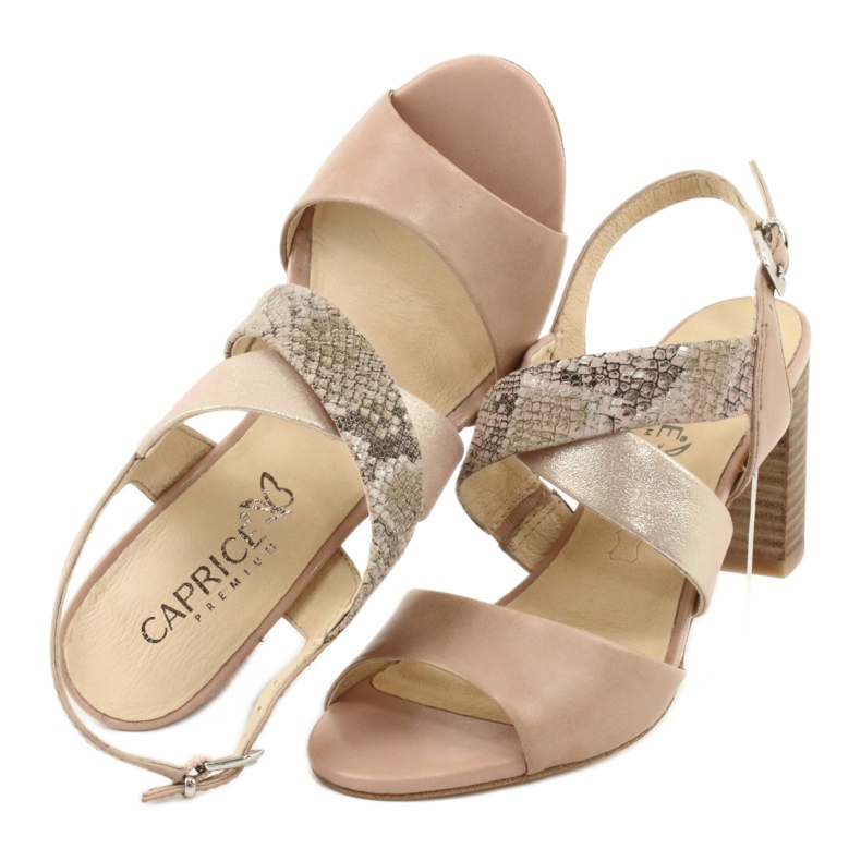 Sandales femme Caprice 28312 beige 5