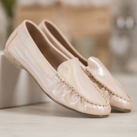 Sergio Leone Mocassins effet holo jaune 5