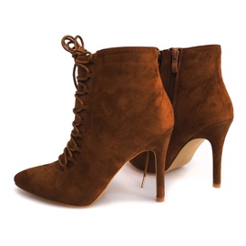Bottes À Talons Hauts 595SE Camel brun 4