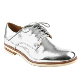 Chaussures de jazz classiques argentées 885-Y gris 1