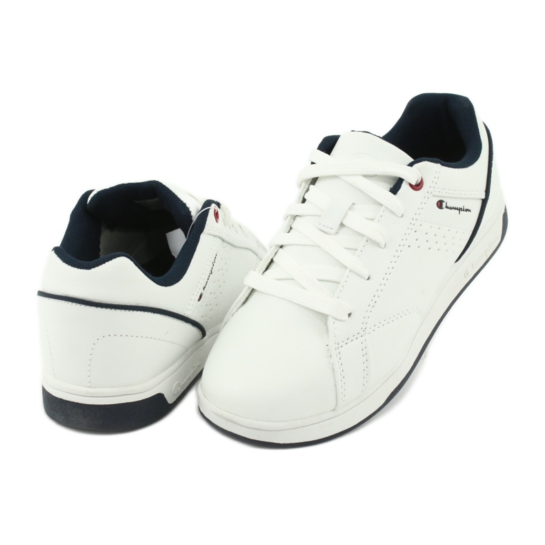 Champion Ace Court Tennis As Jr 168015-D10 blanc bleu marine 4