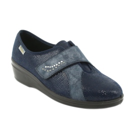 Befado chaussures pour femmes pu 032D001 bleu marin 1 Befado chaussures pour femmes pu 032D001 bleu marin 1