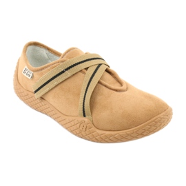 DR.ORTO Befado chaussures de sport pu-young pour femme avec velcro 434D017 beige 1