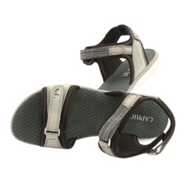 Sandales de sport confortables Caprice 28606 beige brun 6 Sandales de sport confortables Caprice 28606 beige brun 6