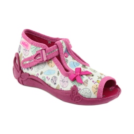 Chaussures pour enfants Befado 213P117 rose multicolore 2 Chaussures pour enfants Befado 213P117 rose multicolore 2