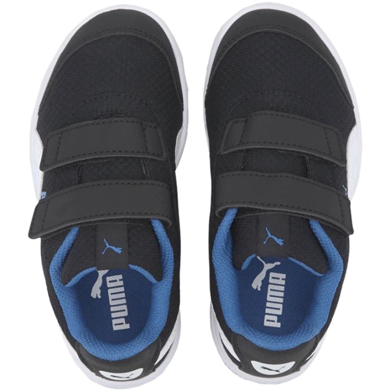 Puma Stepfleex 2 Mesh Ve V Ps Jr 192524 10 blanche le noir bleu 1