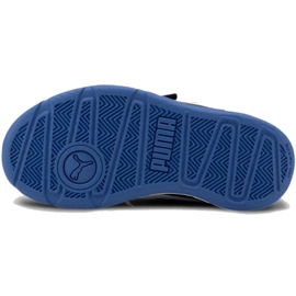 Puma Stepfleex 2 Mesh Ve V Ps Jr 192524 10 blanche le noir bleu 5