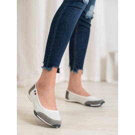 Filippo Ballerines de sport blanc 1