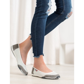 Filippo Ballerines de sport blanc 2