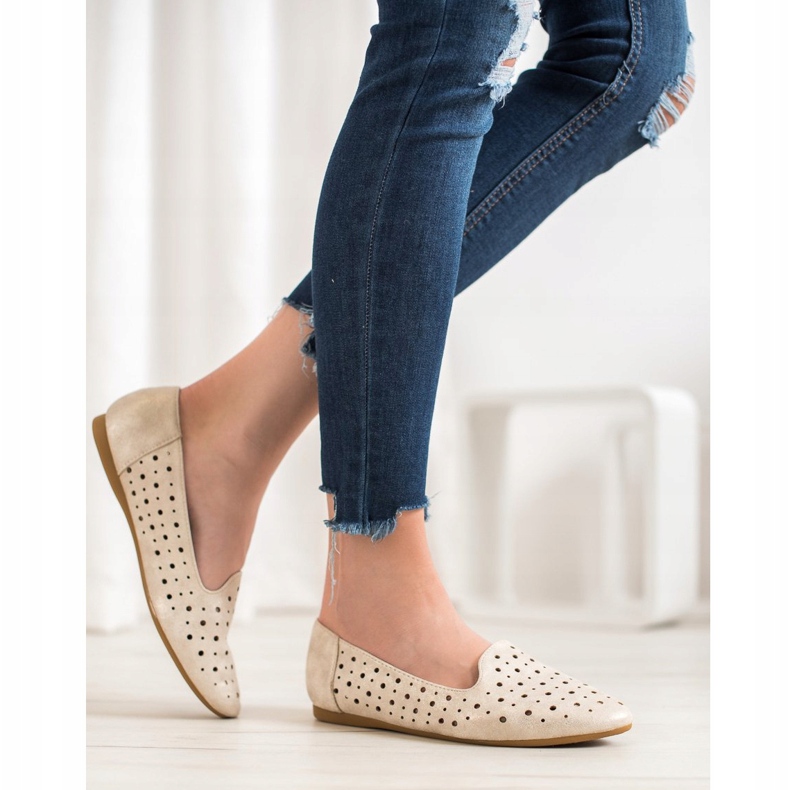 Kylie Seigneurs ajourés doré 2