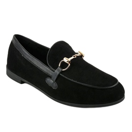 Mocassins noirs de ballerines JN57 1