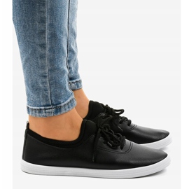 Baskets classiques noires W9782-1 le noir 3