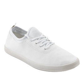 W9782-2 baskets classiques blanches 1