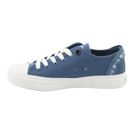 Big Star Baskets en jean à lacets FF274211 bleu 2 Big Star Baskets en jean à lacets FF274211 bleu 2