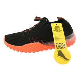 Chaussures de sport à enfiler / à lacets Big Star FF274342 incolore noir orange 7