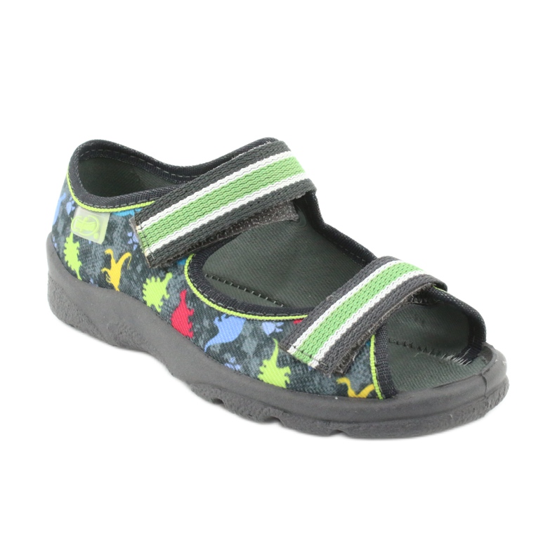 Chaussures enfant Befado 969X140 rouge bleu gris vert jaune 1
