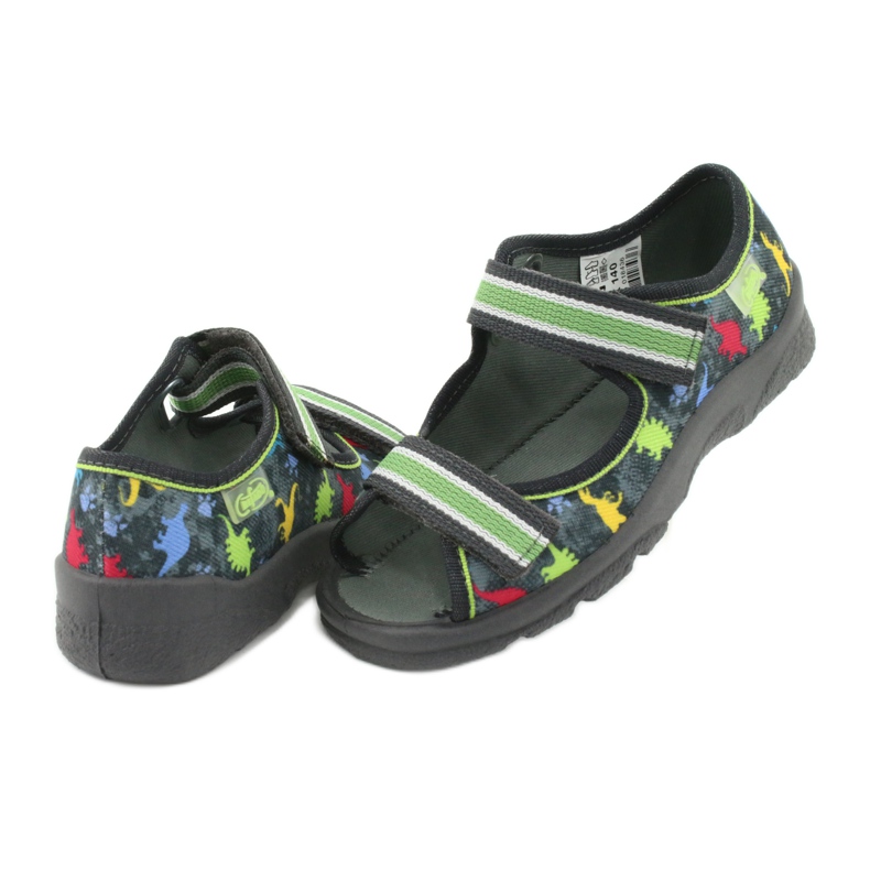 Chaussures enfant Befado 969X140 rouge bleu gris vert jaune 4