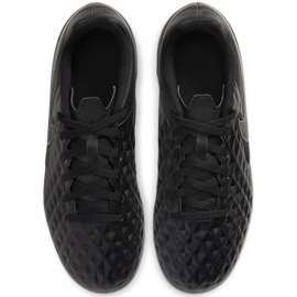 Chaussures de football Nike Tiempo Legend 8 Club FG / MG Jr AT5881-010 noir noir 2