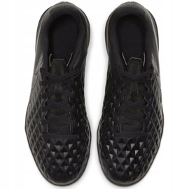 Nike Tiempo Legend 8 Club Tf Jr AT5883-010 chaussures de football noir noir 1