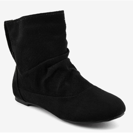 Bottes plates noires SR2301 le noir 1