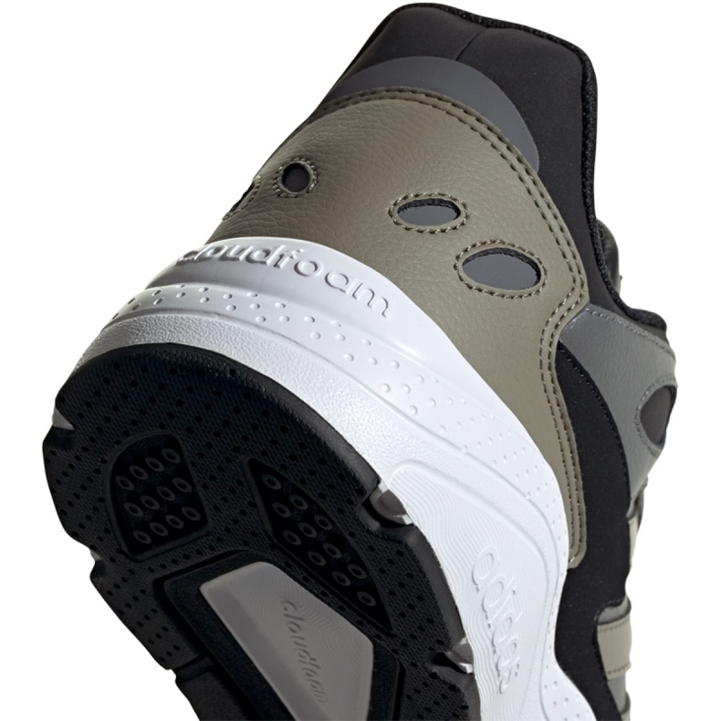 Chaussures Adidas Crazychaos M EF1057 le noir gris 2 Chaussures Adidas Crazychaos M EF1057 le noir gris 2