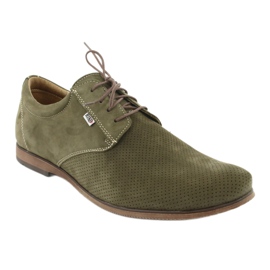 Chaussures décontractées pour hommes Riko 777D vert 1