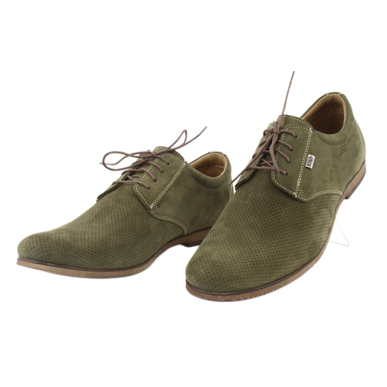 Chaussures décontractées pour hommes Riko 777D vert 3