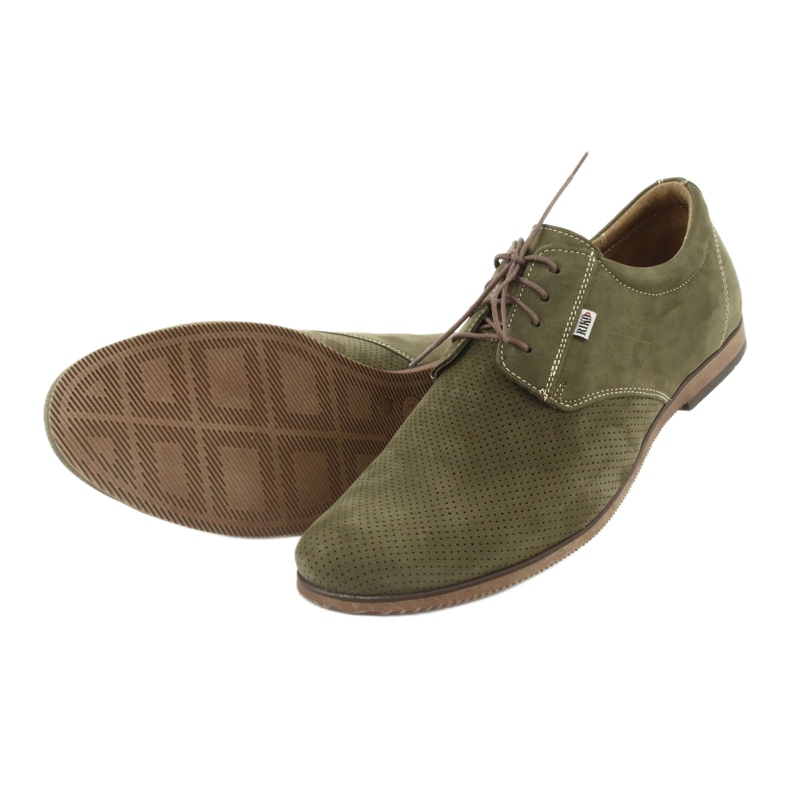 Chaussures décontractées pour hommes Riko 777D vert 5