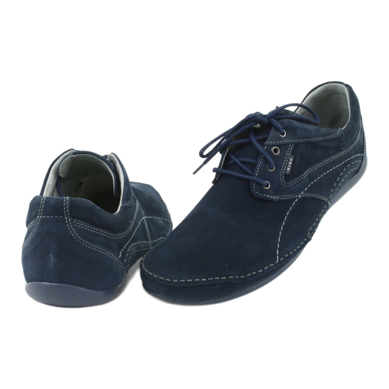 Chaussures décontractées pour hommes Riko 844 bleu marin 4