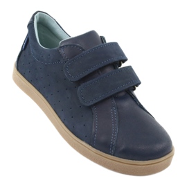 Chaussures garçon à scratch Mazurek 1235, bleu marine 1