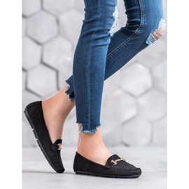 Clowse Mocassins Noirs Avec Ornement le noir 1