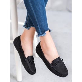 Clowse Mocassins Noirs Avec Un Noeud le noir 1