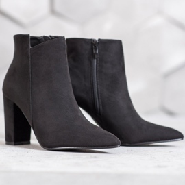 SHELOVET Bottes élégantes noir 1