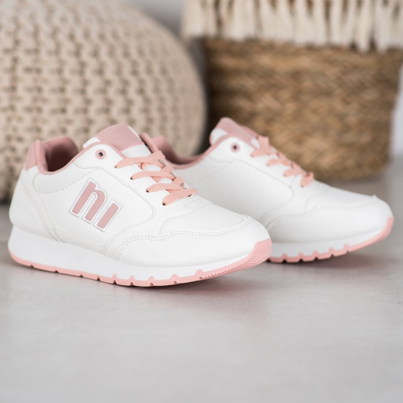 SHELOVET Baskets de sport blanc 1