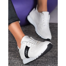 SHELOVET Chaussures de sport blanches 2