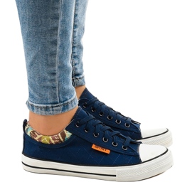 Baskets classiques bleu marine W11 2