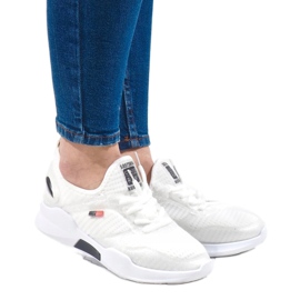 Chaussures de sport blanches pour femmes SH801-9-D 1