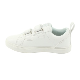 American Club baskets Velcro fleurs ES11 blanc rouge bleu 2