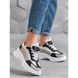 SHELOVET Chaussures à la mode sur la plate-forme multicolore 1