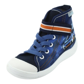 Befado chaussures pour enfants 268X063 bleu marin bleu 2