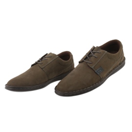 Chaussures confort American Club CY17 olive multicolore vert 3 Chaussures confort American Club CY17 olive multicolore vert 3