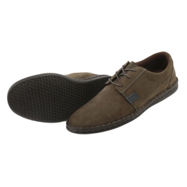 Chaussures confort American Club CY17 olive multicolore vert 5 Chaussures confort American Club CY17 olive multicolore vert 5