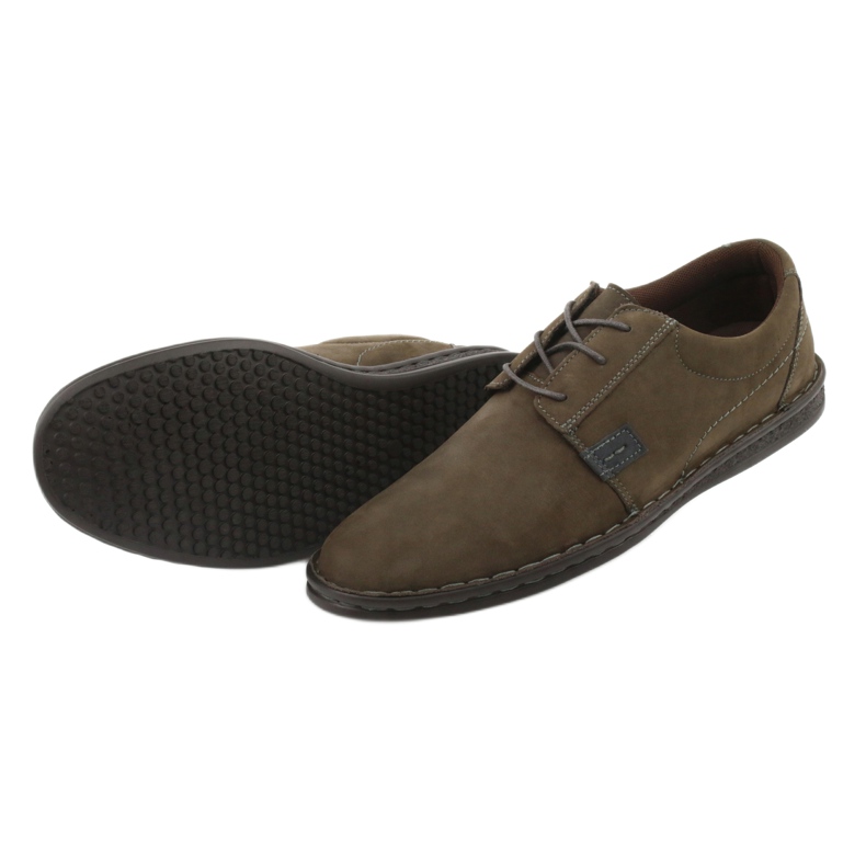 Chaussures confort American Club CY17 olive multicolore vert 5 Chaussures confort American Club CY17 olive multicolore vert 5